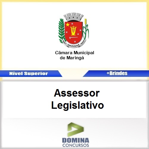 Apostila Maringá PR 2017 Assessor Legislativo
