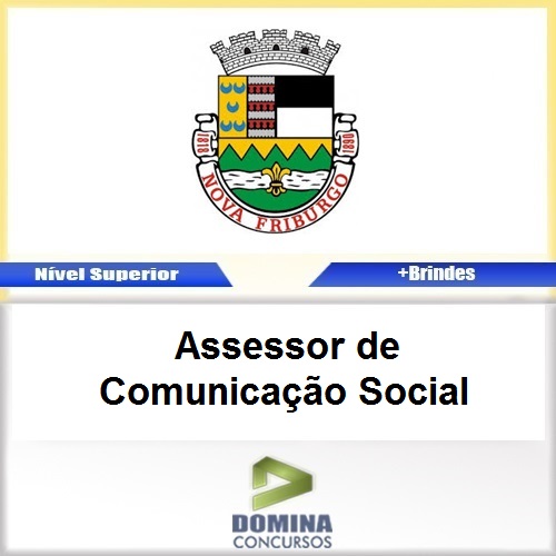 Apostila Nova Fraiburgo RJ 2017 Assessor Comunicação