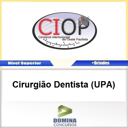 Apostila Concurso CIOP 2017 Cirurgião Dentista UPA