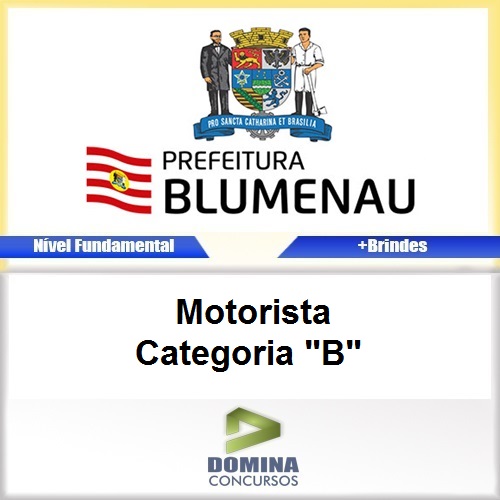 Apostila Blumenau SC 2017 Motorista Categoria B