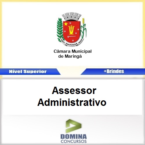 Apostila Maringá PR 2017 Assessor Administrativo