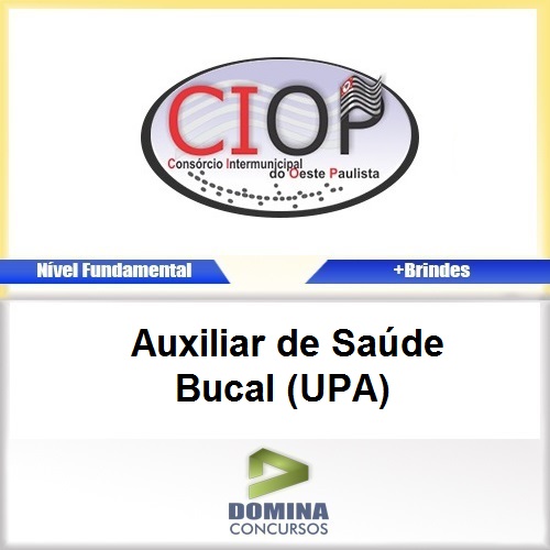 Apostila CIOP 2017 Auxiliar de Saúde Bucal UPA