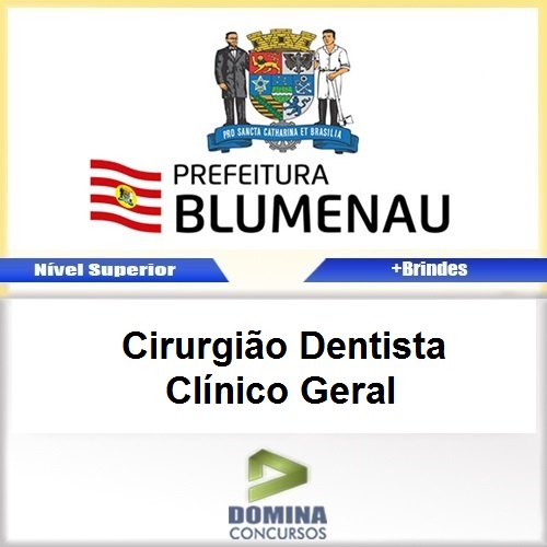 Apostila Blumenau SC Cirurgião Dentista Clínico Geral