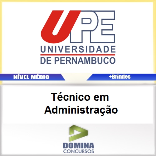 Apostila UPE 2017 Técnico em Administração Download