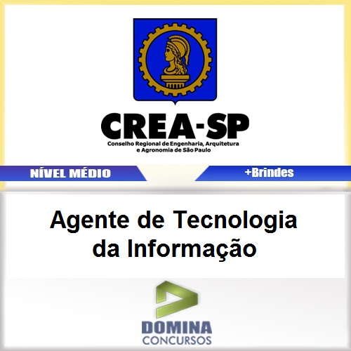 Apostila CREA SP 2017 AGT Tecnologia Informação