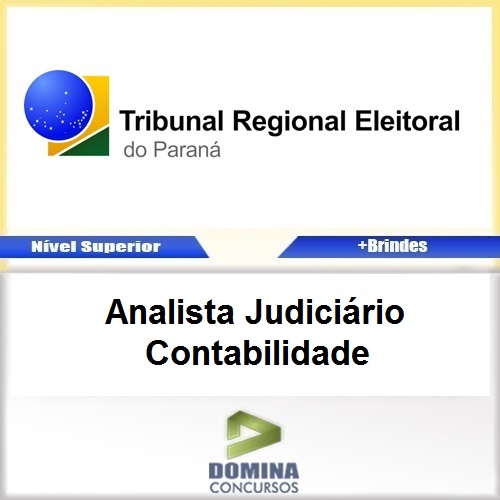 Apostila TRE PR 2017 Analista Judiciário Contabilidade