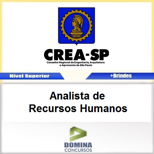 Apostila CREA SP 2017 Analista de Recursos Humanos