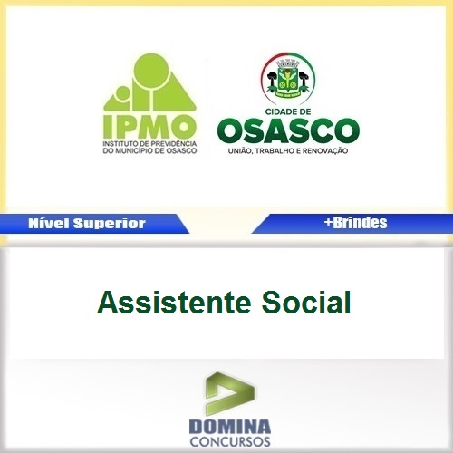 Apostila IPMO Osasco SP 2017 Assistente Social