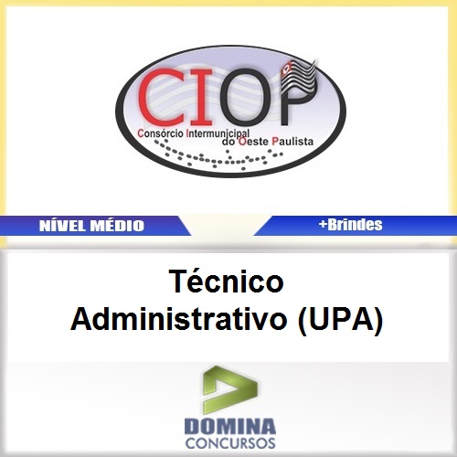 Apostila CIOP 2017 Técnico Administrativo UPA