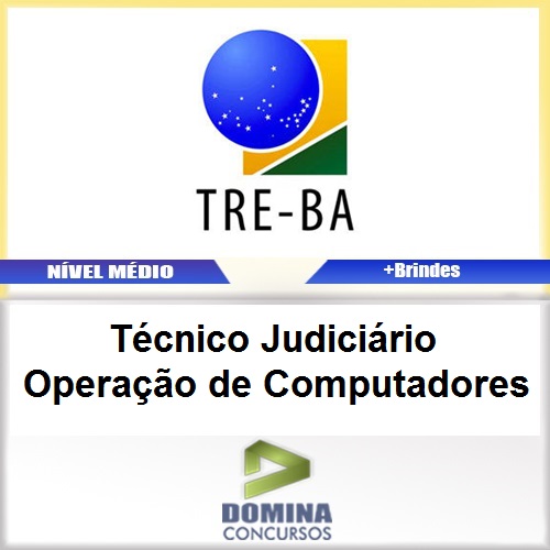 Apostila TRE BA 2017 TEC JUD Operação Computadores