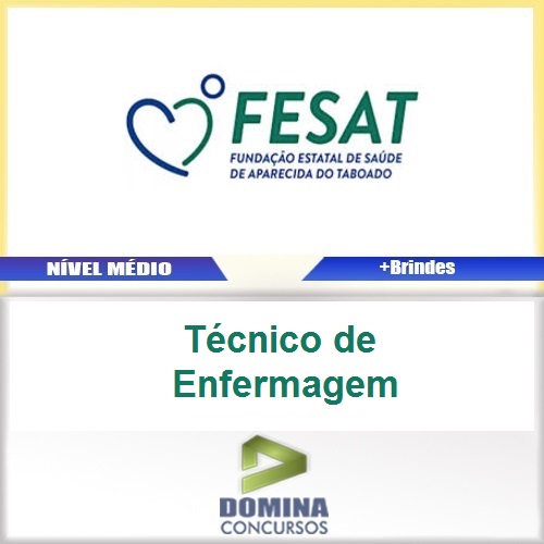 Apostila FESAT MS 2017 Técnico de Enfermagem