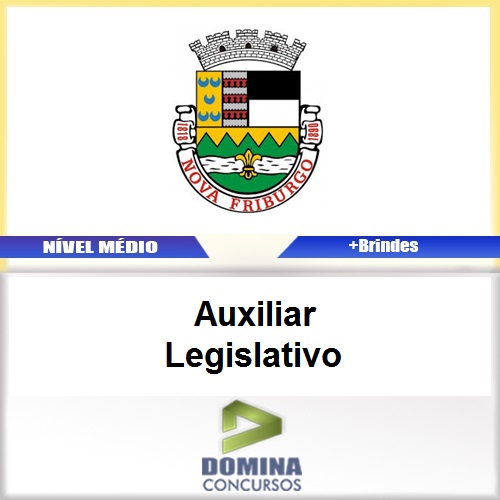 Apostila Nova Fraiburgo RJ 2017 Auxiliar Legislativo