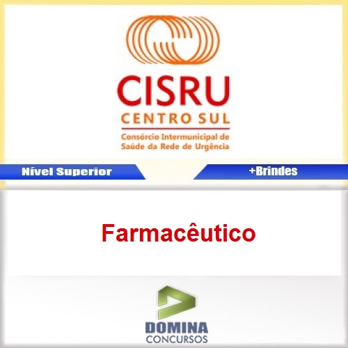 Apostila Concurso CISRU 2017 Farmacêutico