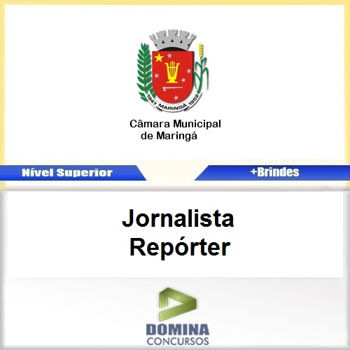 Apostila Concurso Maringá PR 2017 Jornalista Repórter