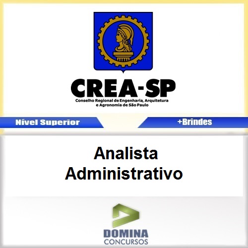 Apostila CREA SP 2017 Analista Administrativo PDF