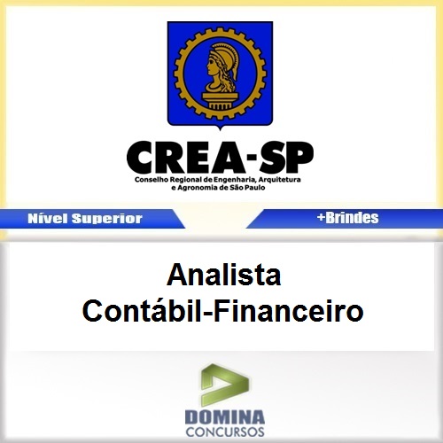 Apostila CREA SP 2017 Analista Contábil Financeiro
