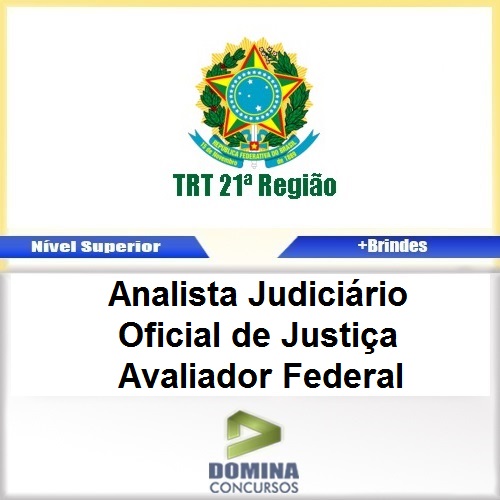 Apostila TRT 12 SC 2017 Oficial Justiça Avaliador Federal
