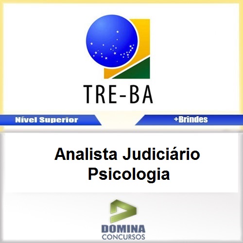 Apostila TRE BA 2017 Analista Judiciário Psicologia