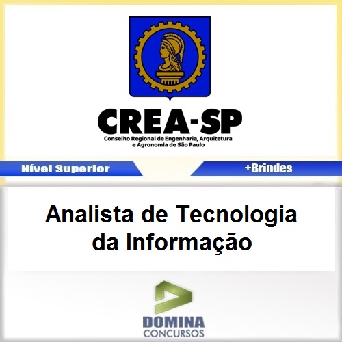 Apostila CREA SP 2017 Analista Tecnologia Informação