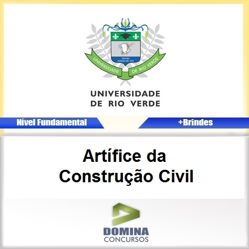 Apostila UniRV 2017 Artífice da Construção Civil