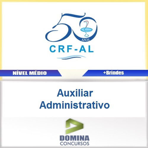 Apostila CRF AL 2017 Auxiliar Administrativo PDF
