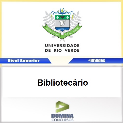 Apostila Concurso UniRV 2017 Bibliotecário