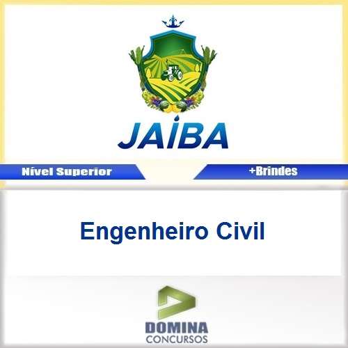 Apostila Jaíba MG 2017 Engenheiro Civil Download