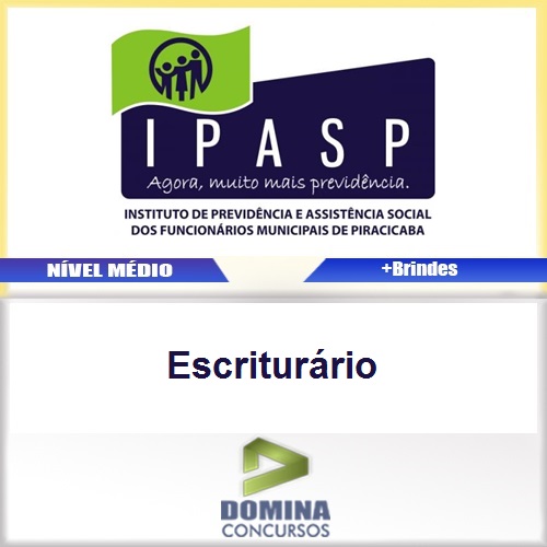 Apostila Concurso IPASP 2017 Escriturário PDF
