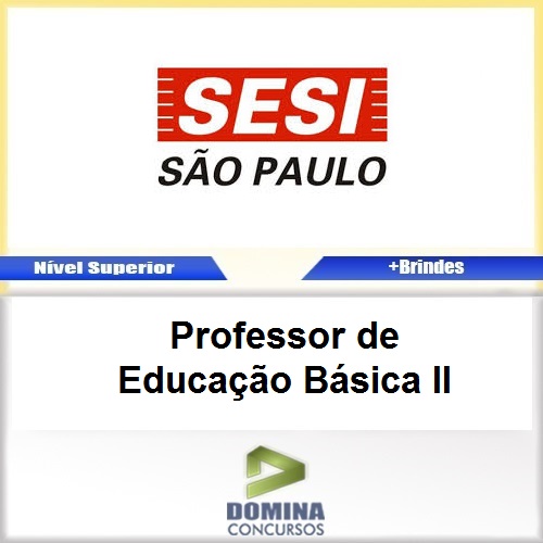 Apostila SESI SP 2017 Professor de Educação Básica II