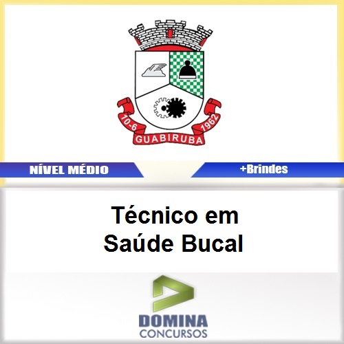 Apostila Guabiruba SC 2017 Técnico em Saúde Bucal