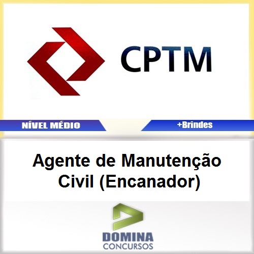 Apostila CPTM SP 2017 AGT Manutenção Civil Encanador