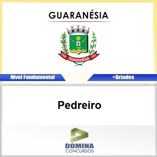 Apostila Concurso Guaranésia MG 2017 Pedreiro