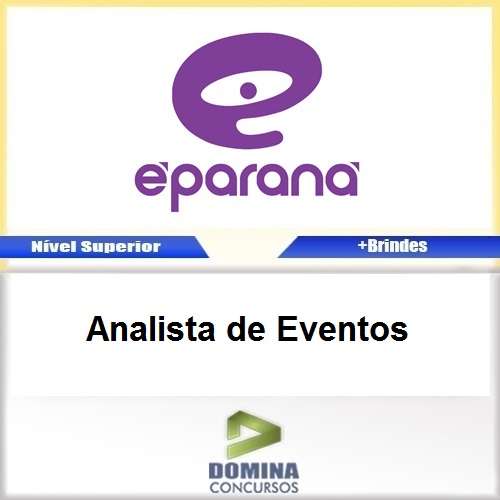 Apostila Concurso E Paraná 2017 Analista de Eventos
