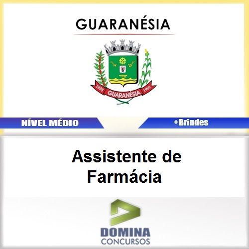 Apostila Guaranésia MG 2017 Assistente de Farmácia