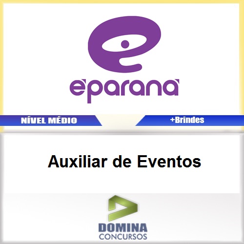 Apostila E Paraná 2017 Auxiliar de Eventos PDF
