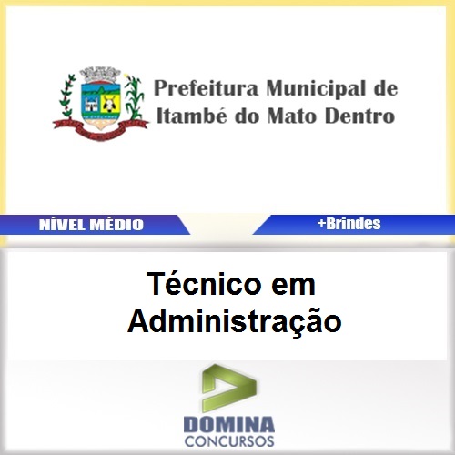Apostila Itambé Mato Dentro 2017 Técnico Administração