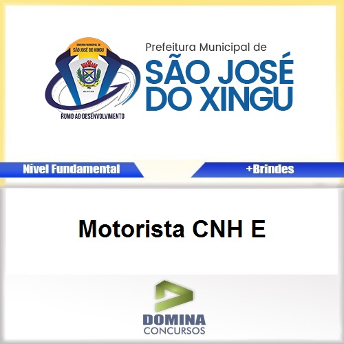 Apostila São José Xingu 2017 Motorista CNH E