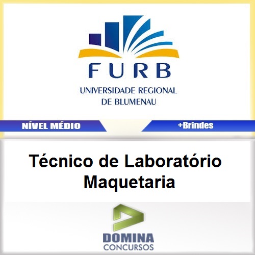 Apostila FURB SC 2017 Técnico de Laboratório Maquetaria