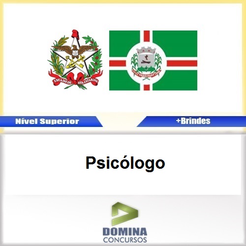 Apostila Concurso Grão Pará SC 2017 Psicólogo