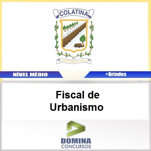 Apostila Colatina ES 2017 Fiscal de Urbanismo PDF