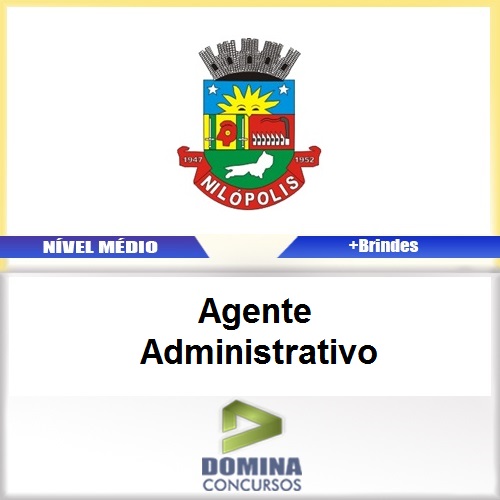 Apostila Nilópolis RJ 2017 Agente Administrativo