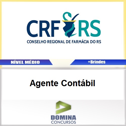 Apostila Concurso CRF RS 2017 Agente Contábil