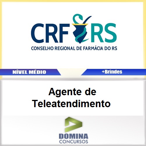 Apostila CRF RS 2017 Agente de Teleatendimento