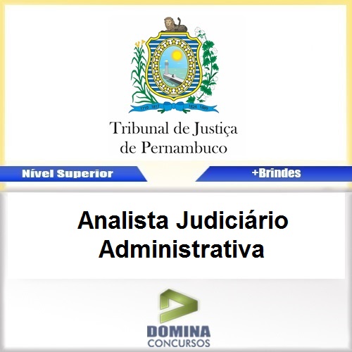 Apostila TJ PE 2017 Analista Judiciário Administrativa