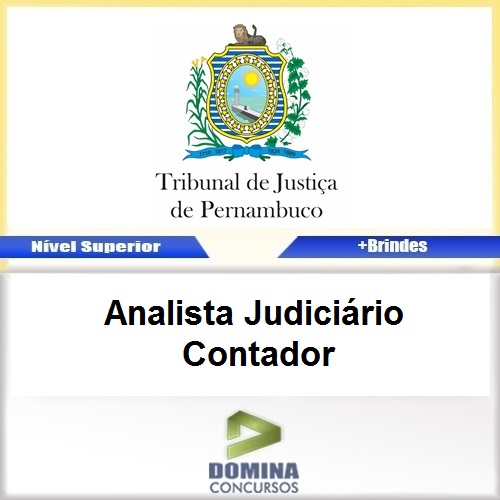 Apostila TJ PE 2017 Analista Judiciário Contador