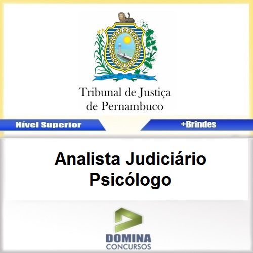 Apostila TJ PE 2017 Analista Judiciário Psicólogo
