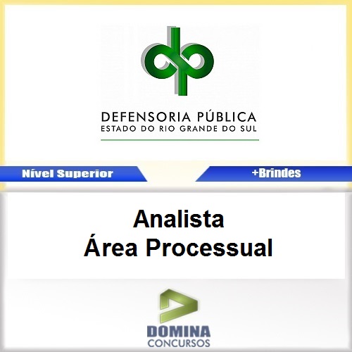 Apostila Concurso DPE RS 2017 Analista Processual