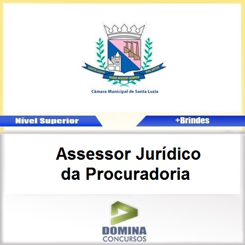 Apostila Santa Luzia MG Assessor JUD da Procuradoria
