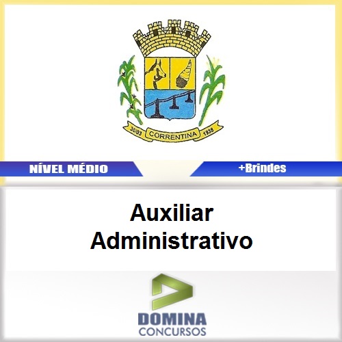 Apostila Correntina BA 2017 Auxiliar Administrativo