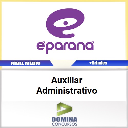 Apostila E Paraná 2017 Auxiliar Administrativo